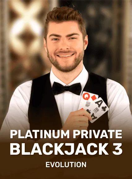 Platinum Private Blackjack 3 game tile