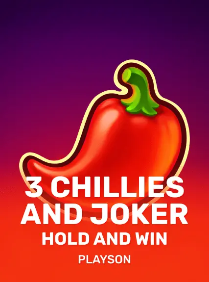 3 Chillies and Joker: Hold and Win game tile